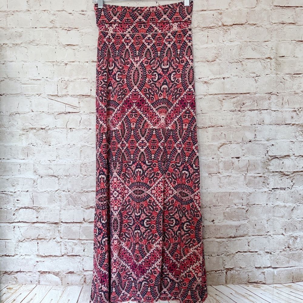 Cynthia Rowley tribal maxi skirt
